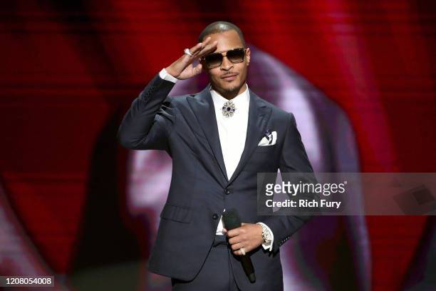 Speaks onstage during the 51st NAACP Image Awards, Presented by BET, at Pasadena Civic Auditorium on February 22, 2020 in Pasadena, California.