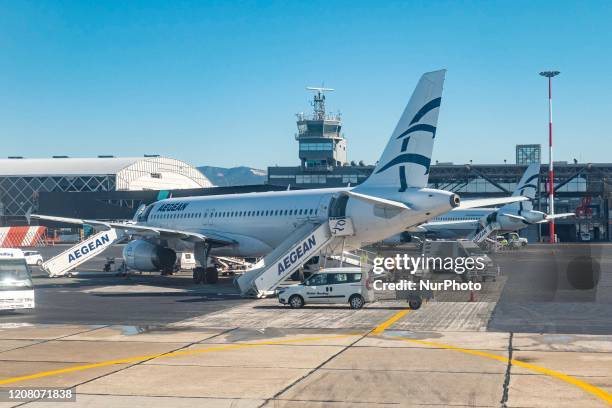 Aegean Airlines, the Greek flag carrier suspends all international flights abroad except for Brussels, by grounding almost all the airplanes, for the...