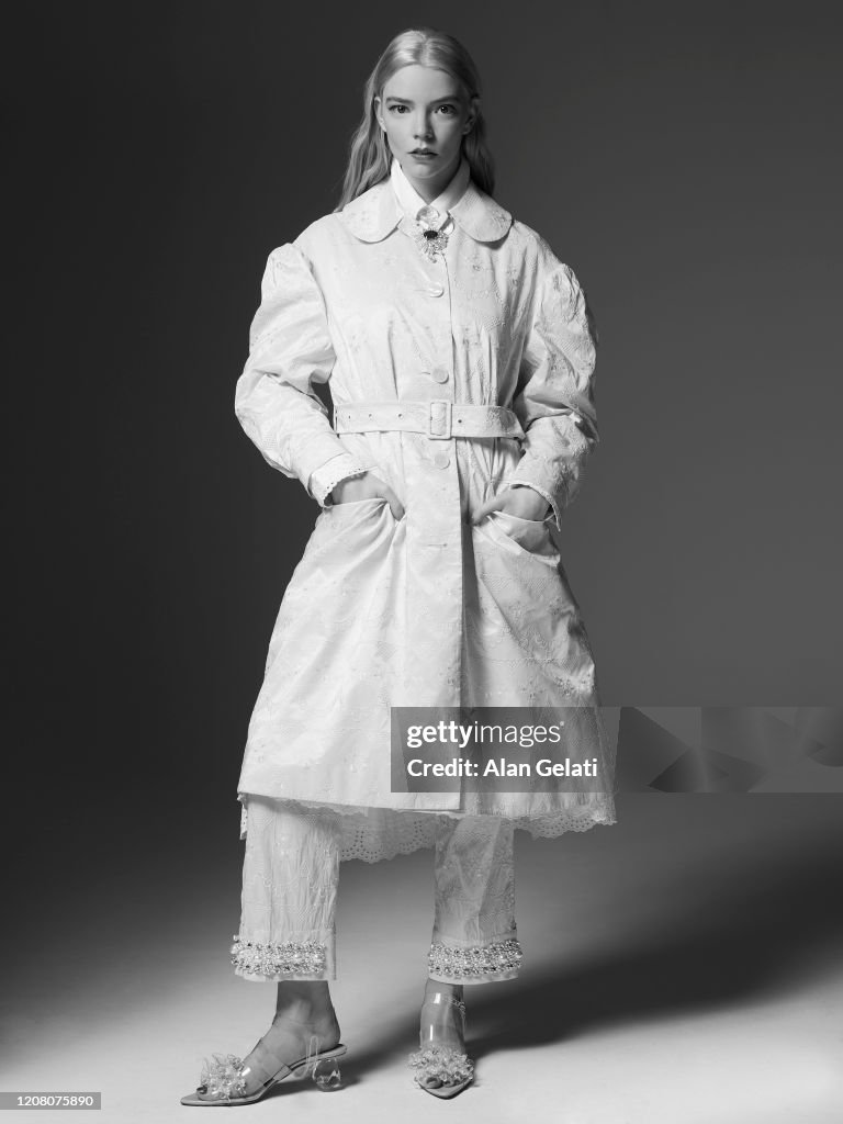 Actor Anya Taylor Joy is photographed for L'Officiel on January 13