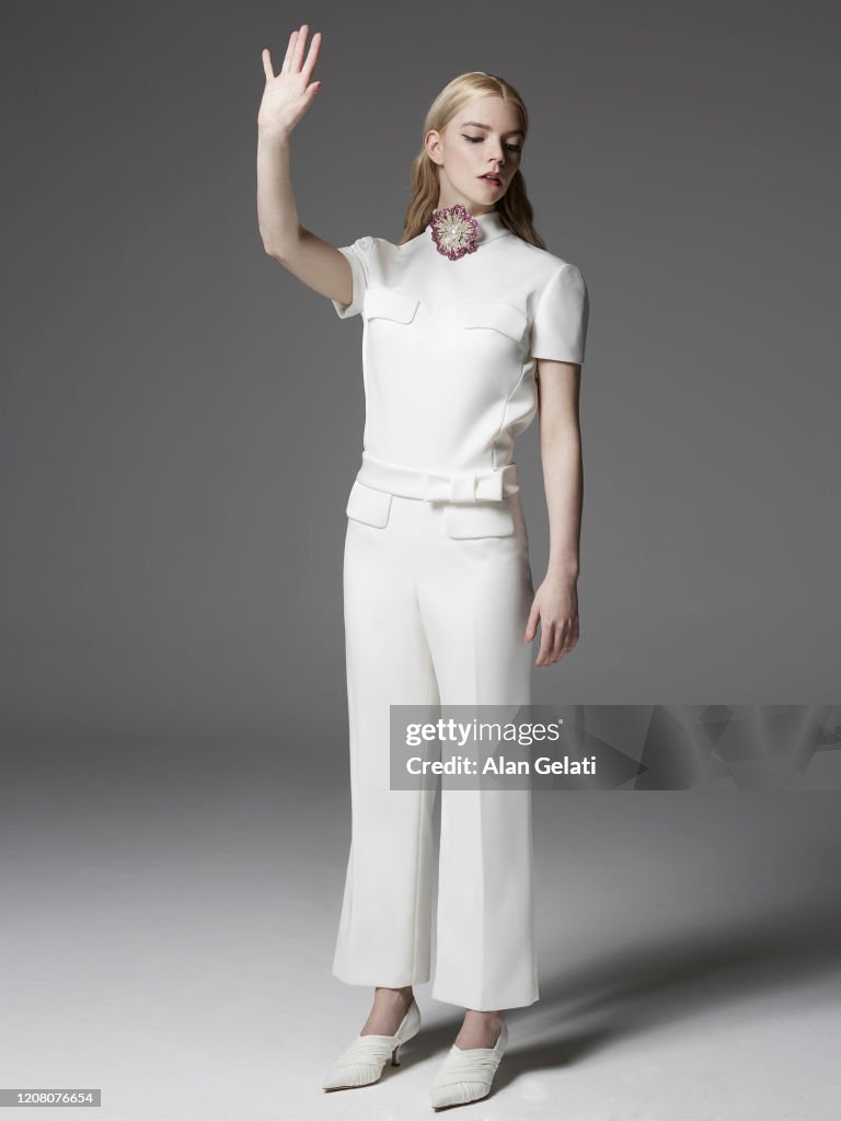 Actor Anya Taylor Joy is photographed for L'Officiel on January 13