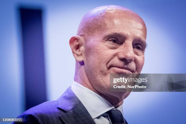 Arrigo Sacchi attends the Second Edition Of 'The Festival Of Sport' In Trento'Il Festival dello Sport' in Trento, Italy, on 11 October 2019. From 10...