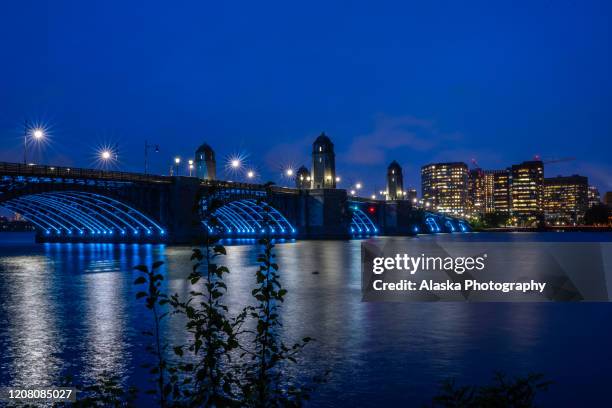 longfellow bridge - charles river stock pictures, royalty-free photos & images