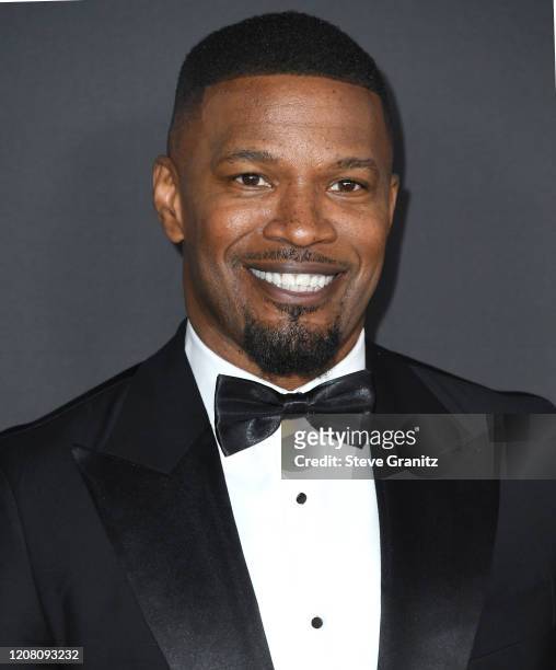 Jamie Foxx arrives at the 51st NAACP Image Awards on February 22, 2020 in Pasadena, California.