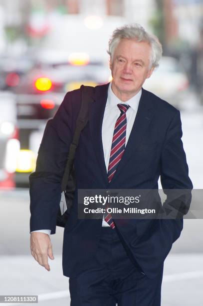 David Davis MP, British Conservative Party politician who served as Secretary of State for Exiting the European Union from July 2016 to July 2018 and...