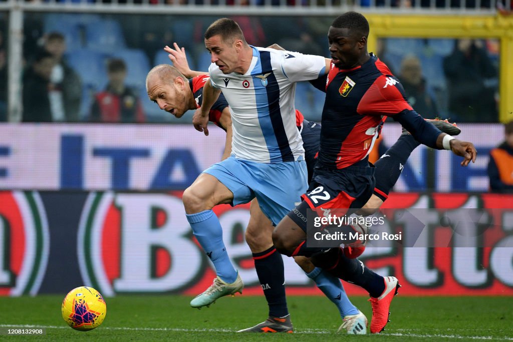 Genoa CFC v SS Lazio - Serie A