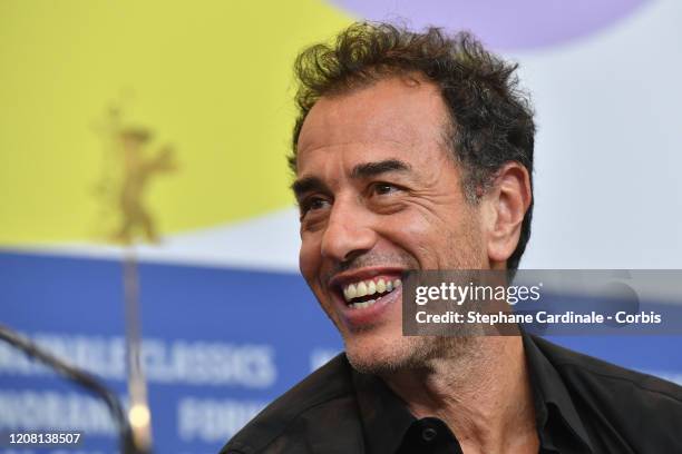 Matteo Garrone attends the "Pinocchio" press conference during the 70th Berlinale International Film Festival Berlin at Grand Hyatt Hotel on February...