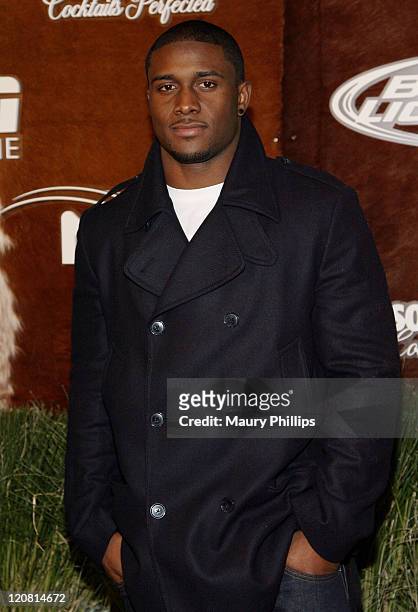 Player Reggie Bush arrives at the ESPN Magazine "NEXT" Party held at the NEXT Ranch on February 4, 2011 in Fort Worth, Texas.