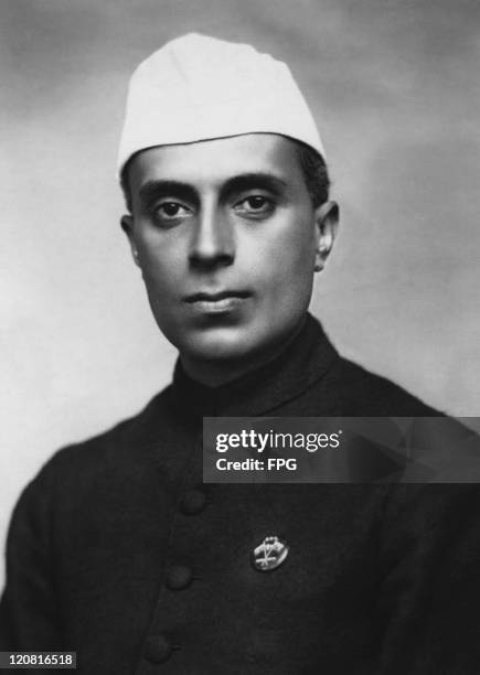 Indian statesman Jawaharlal Nehru , circa 1925. Nehru became India's first Prime Minister in 1947.