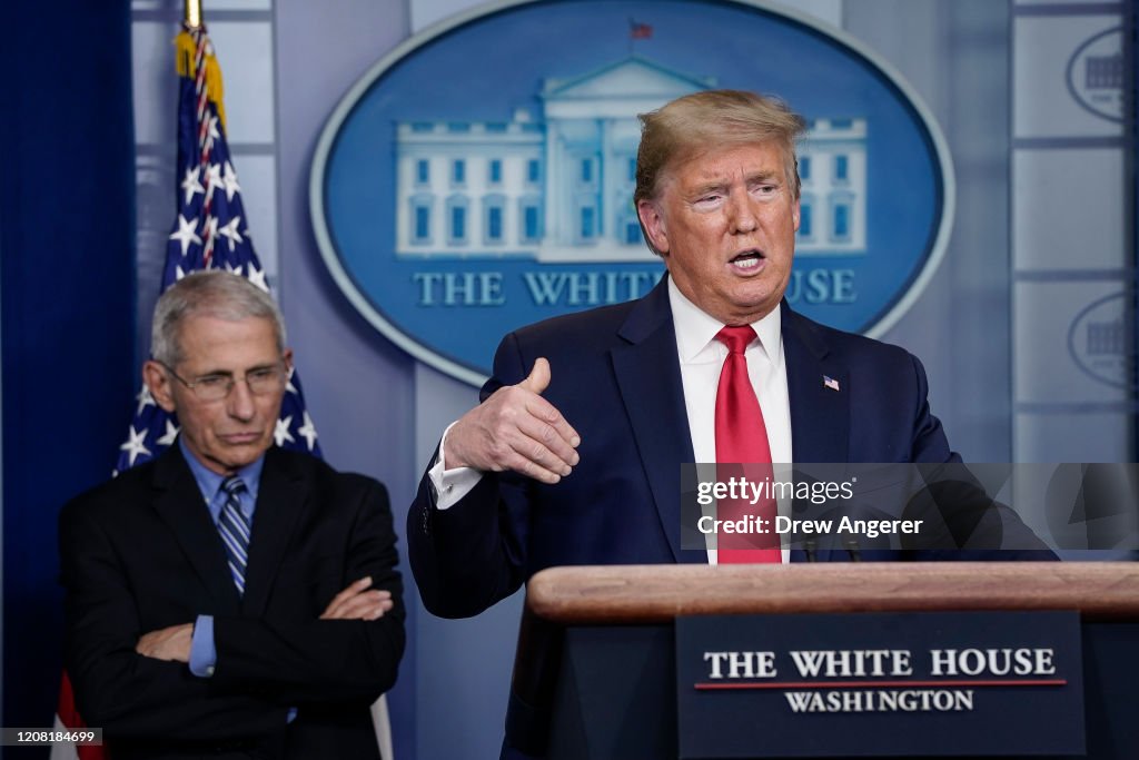 White House Coronavirus Task Force Holds Daily Briefing