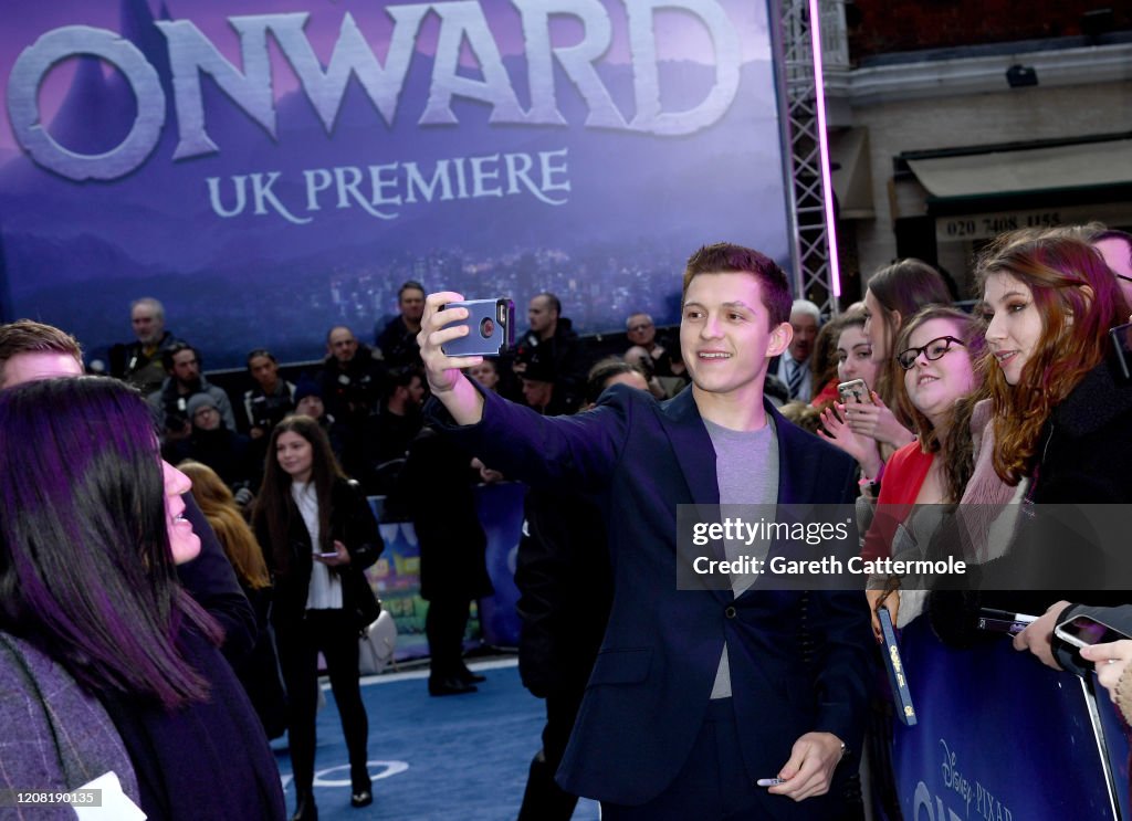 UK Premiere Of Disney And Pixar's "Onward"