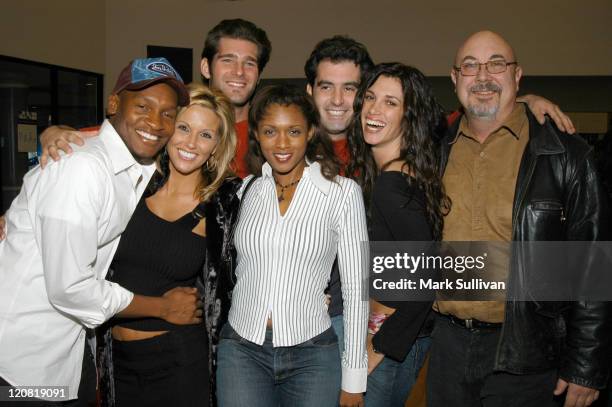 Marcellas Reynolds, Tonya Paoni, Jason Guy, Danielle Reyes, Josh Feinberg, Lisa Donahue and Gerry Lancaster from Big Brother 3