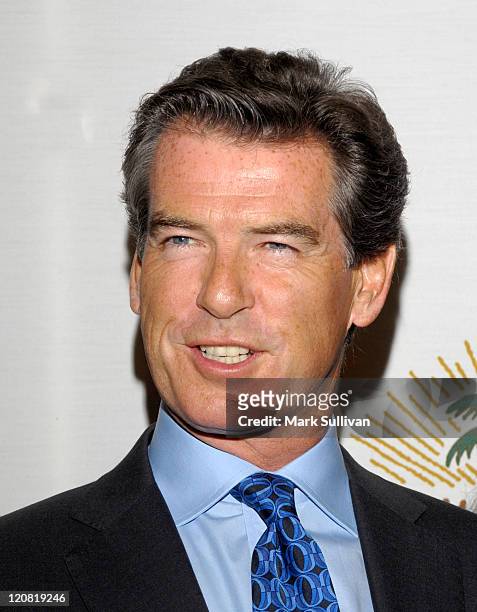 Pierce Brosnan during Oceana Celebrates 2006 Partners Award Gala - Arrivals at Esquire House 360 in Los Angeles, California, United States.