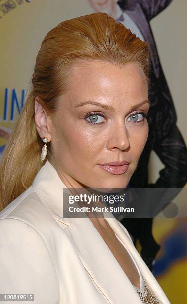 Gail O'Grady during "The Melody Lingers On" Los Angeles Opening Night at El Portal Theatre in North Hollywood, California, United States.