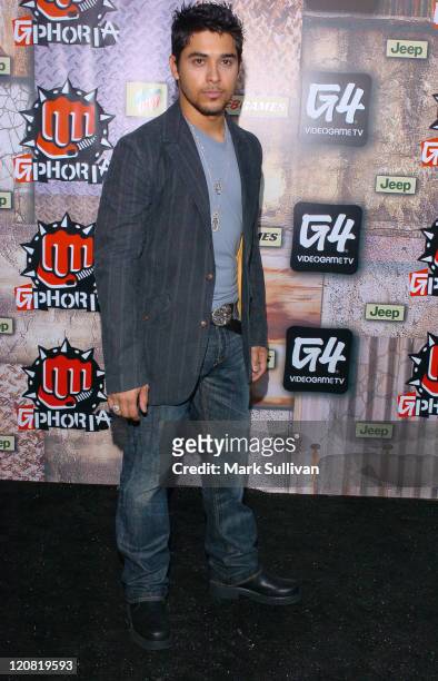 Wilmer Valderrama during 2005 G-Phoria Videogame Awards - Arrivals at Los Angeles Center Studios in Los Angeles, California, United States.
