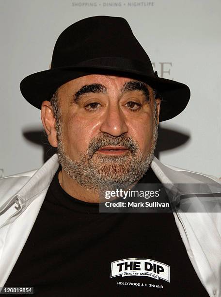Actor Ken Davitian attends the unveiling of Spa Luce at Hollywood & Highland on May 1, 2008 in Hollywood, California.