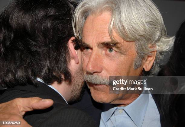 Jason Reitman, writer/director and Sam Elliott during "Thank You For Smoking" Los Angeles Premiere - After Party at Directers Guild in Los Angeles,...