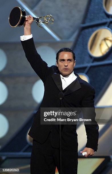 Maurice Benard Best Actor General Hospital during 30th Annual Daytime Emmy Awards - Show at Radio City Music Hall in New York, NY, United States.