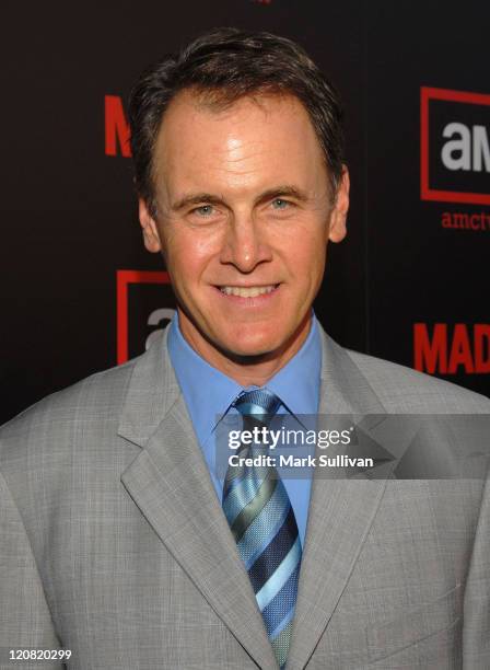 Actor Mark Moses arrives at The Second Season Of Mad Men premiere on July 21, 2008 in Hollywood, California.