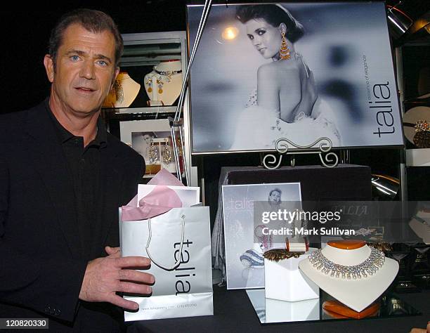 Mel Gibson in Backstage Creations Talent Retreat during Backstage Creations 2005 Screen Actors Guild Awards - The Talent Retreat - Day 2 at Shrine...