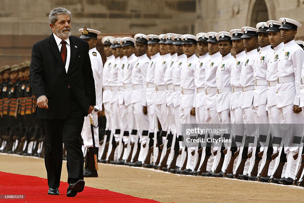 Brazilian President Luiz Inacio Lula da Silva Visits India - June 5, 2007