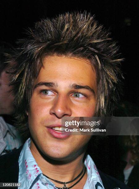 Ryan Cabrera during Rock This Way Kick Off Bash - Arrivals at Avalon in Hollywood, California, United States.