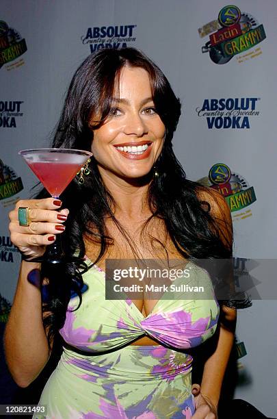 Sofia Vergara during The 6th Annual Latin GRAMMY Awards - After Party for Absolut Vodka at Pacific Design Center in Hollywood, California, United...