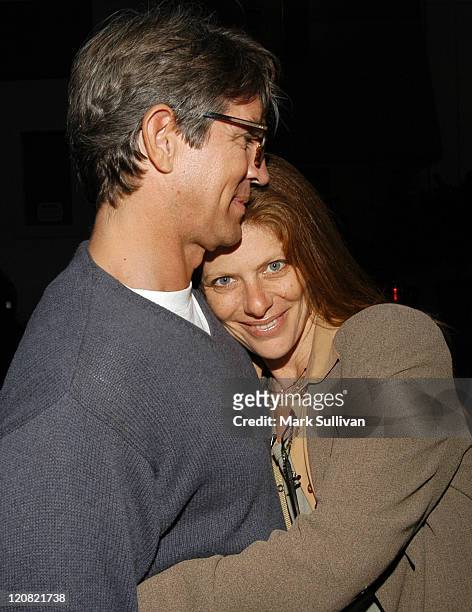 Eric Roberts and wife Eliza Roberts during Premiere of "Gretchen Brettschnieder Skirts Thirty" for the Make-A-Wish Foundation at The Ivar in...