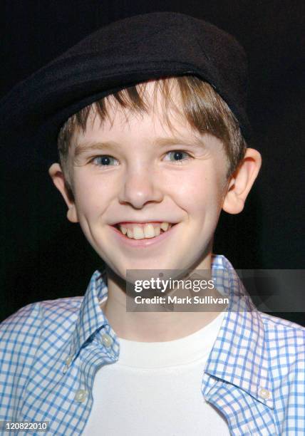 Freddie Highmore in Backstage Creations Talent Retreat