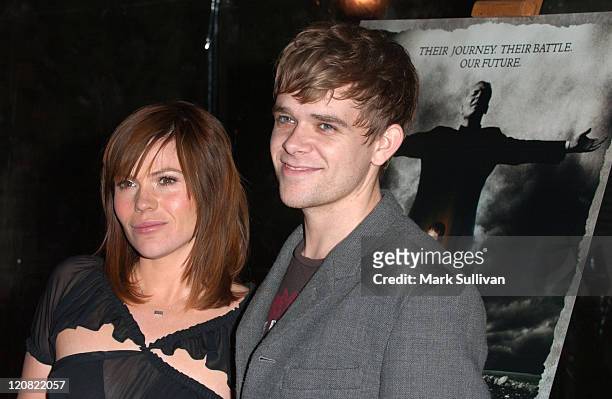 Clea Duvall and Nick Stahl during HBO's "Carnivale" Season 2 Premiere - Arrivals at Paramount Studios in Hollywood, California, United States.
