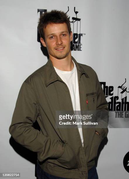 Will Estes during World Premiere of "The Godfather the Game" on XBOX 360 - Arrivals at Stone Rose Lounge in Los Angeles, California, United States.