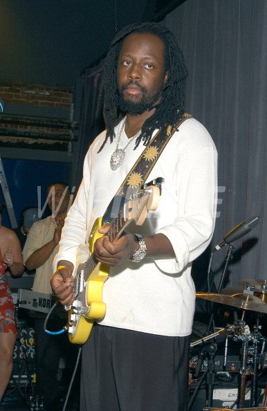 Wyclef Jean during J Records...