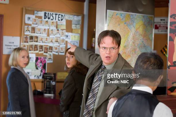 The Search" Episode 715 -- Pictured: Rainn Wilson as Dwight Schrute --