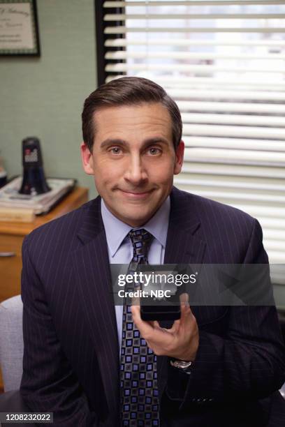 Garage Sale" Episode 719 -- Pictured: Steve Carell as Michael Scott --