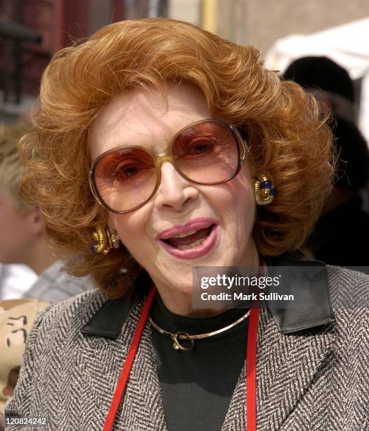 Jayne Meadows during Los Angeles Mission 2004 Easter Celebration at Downtown Los Angeles in Los Angeles, California, United States.