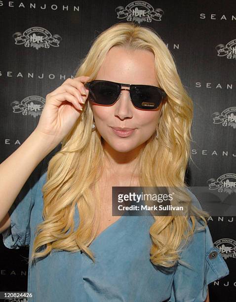 Helena Mattsson attends Sean John Shop Future pop up shop on June 5, 2010 in Los Angeles, California.