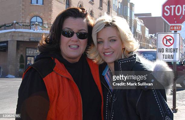 Rosie O'Donnell and wife, Kelly O'Donnell during 2006 Park City - Seen Around Town - Day 6 in Park City, Utah, United States.
