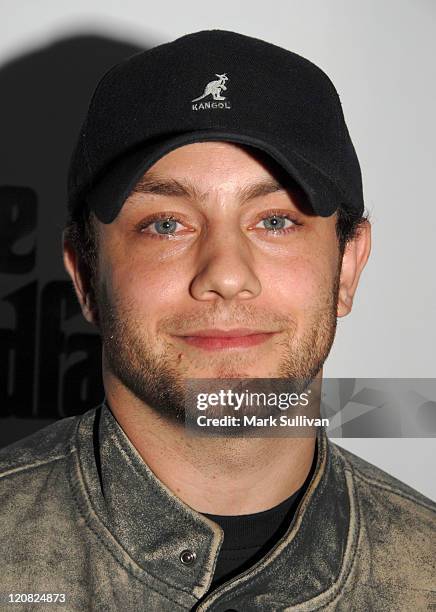 Jonathan Sadowski during World Premiere of "The Godfather the Game" on XBOX 360 - Arrivals at Stone Rose Lounge in Los Angeles, California, United...