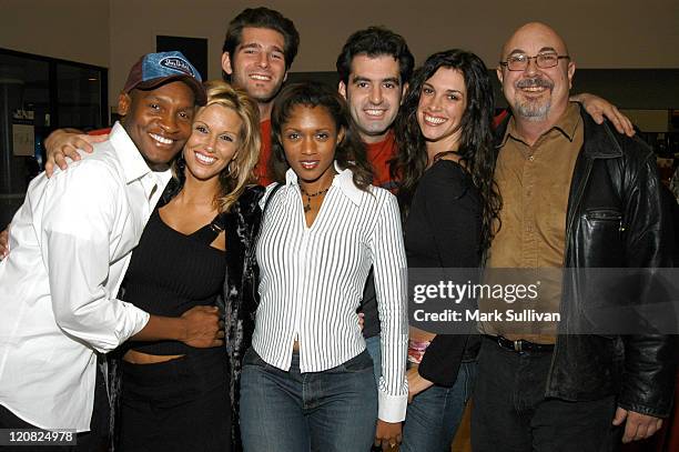 Marcellas Reynolds, Tonya Paoni, Jason Guy, Danielle Reyes, Josh Feinberg, Lisa Donahue and Gerry Lancaster from Big Brother 3