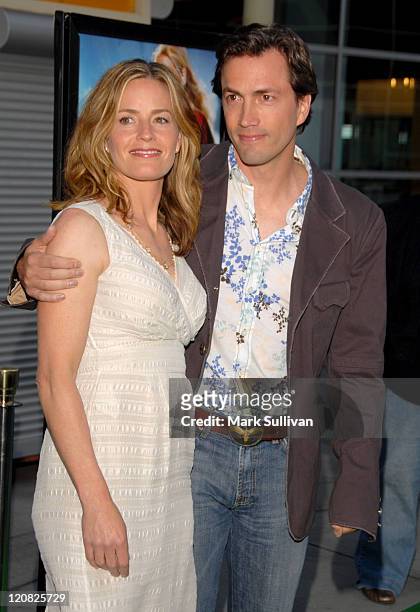 Elisabeth Shue and Andrew Shue during "Gracie" Los Angeles Premiere - Arrivals at ArcLight Theaters in Hollywood, California, United States.