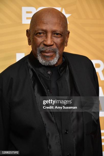 Louis Gossett Jr. During American Black Film Festival Honors Awards Ceremony at The Beverly Hilton Hotel on February 23, 2020 in Beverly Hills,...