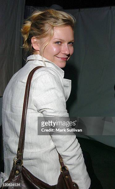 Kirsten Dunst during Harman/Kardon VIP Celebrity Party at The Rolling Stones Concert - Red Carpet & Inside at Hollywood Bowl in Hollywood,...