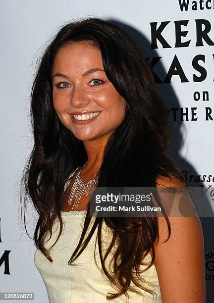 Lindsey Labrum during Kerri Kasem Birthday Party at Brasserie Les Voyous in Hollywood, California, United States.