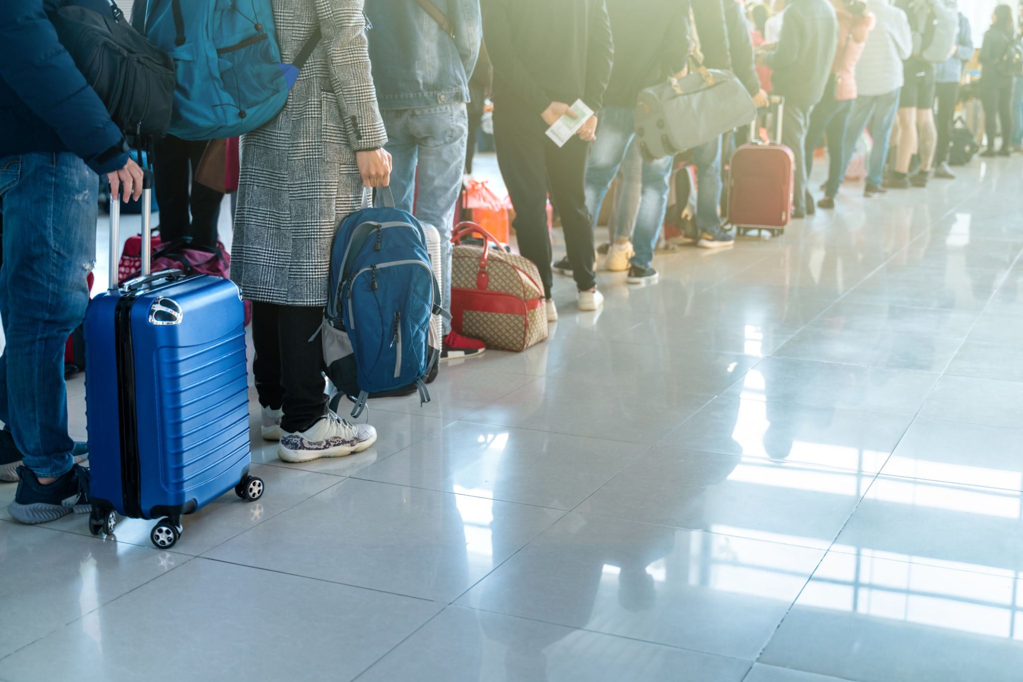 airport queue