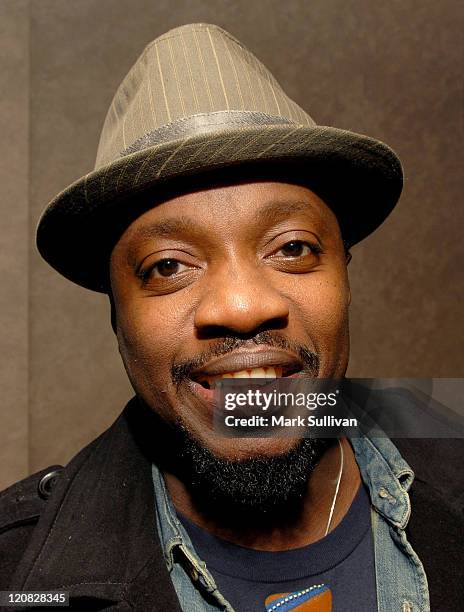 Singer Anthony Hamilton attend the Kathy Nelson/"American Gangster" CD soundtrack celebration held on November 6, 2007 in Studio City, California.