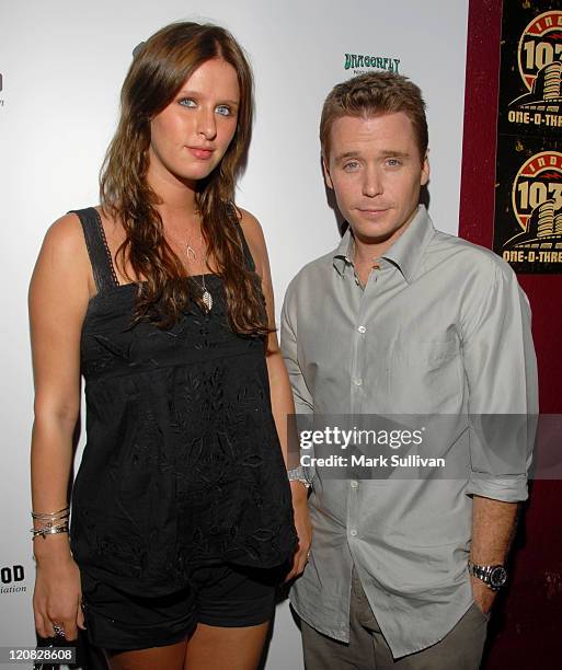 Nicky Hilton and Kevin Connolly during Suicide Girls 5 Year Anniversary Concert at Dragon Fly in Hollywood, California, United States.