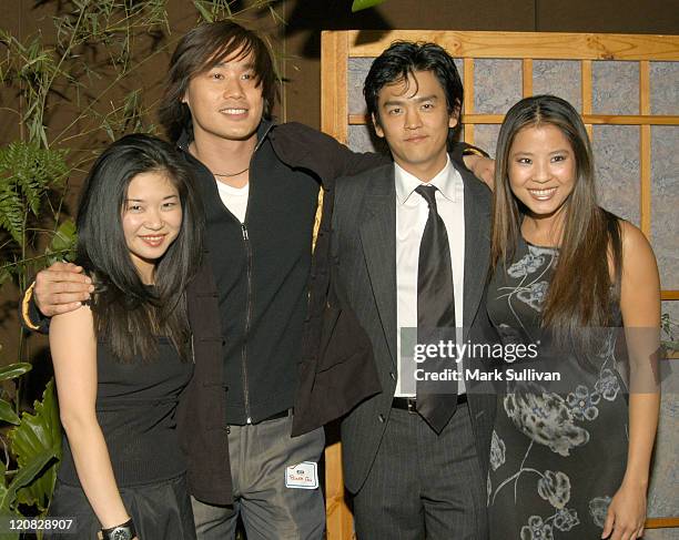Keiko Agena, Roger Fan, John Cho and Karin Anna Cheung