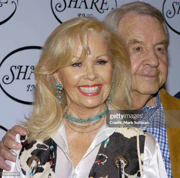 Tom Bosley and wife Patricia Carr during 51st Annual Boomtown Party at Century Plaza Hotel in Century City, California, United States.