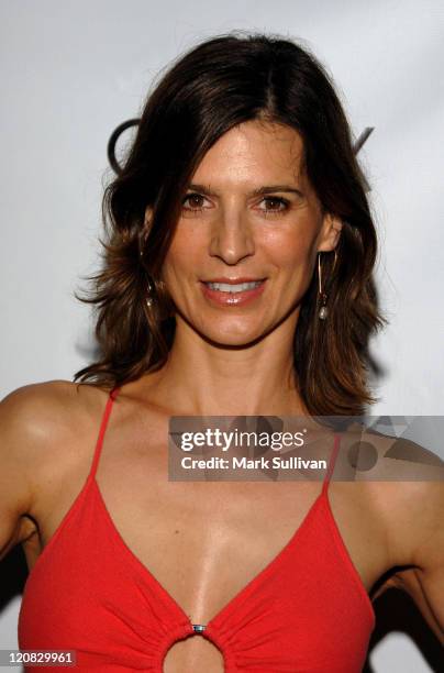 Actress Perrey Reeves attends the unveiling of Spa Luce at Hollywood & Highland on May 1, 2008 in Hollywood, California.