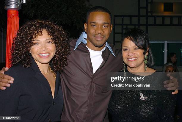 Tisha Campbell-Martin, Duane Martin and Debbie Allen