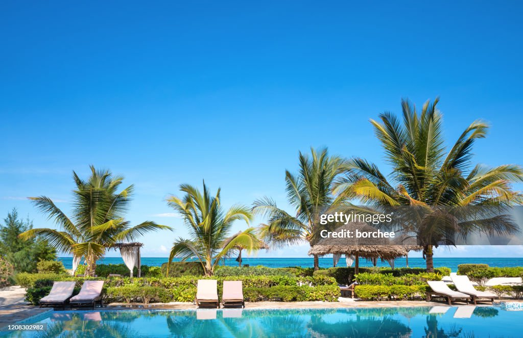 Pool am Strand